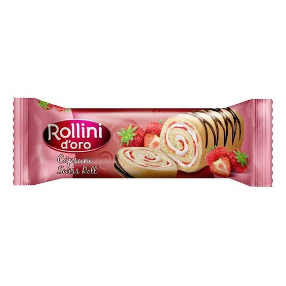 Rollini Cremă Căpșuni 180Gr