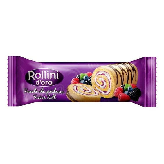 Rollini Cremă Fructe Pădure 180Gr