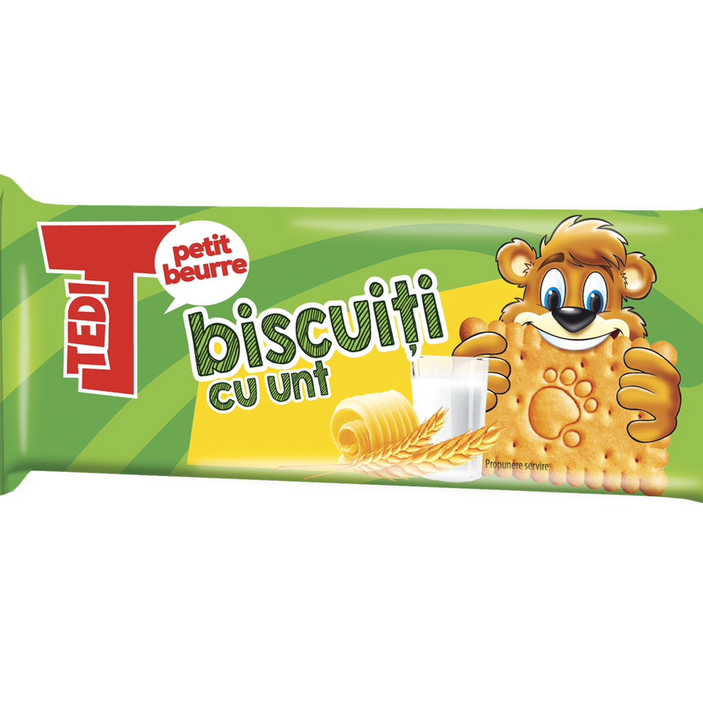 Tedi Biscuiti Unt 50Gr