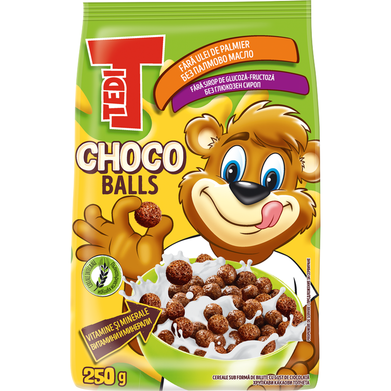 Tedi Cereale Chocoballs 250Gr