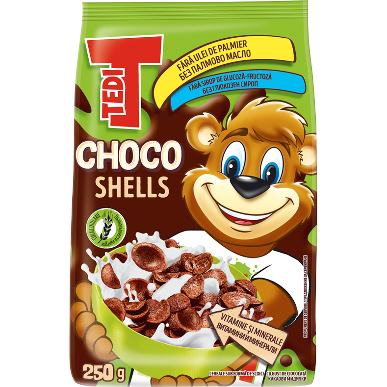 Tedi Cereale Chocoshells 250Gr