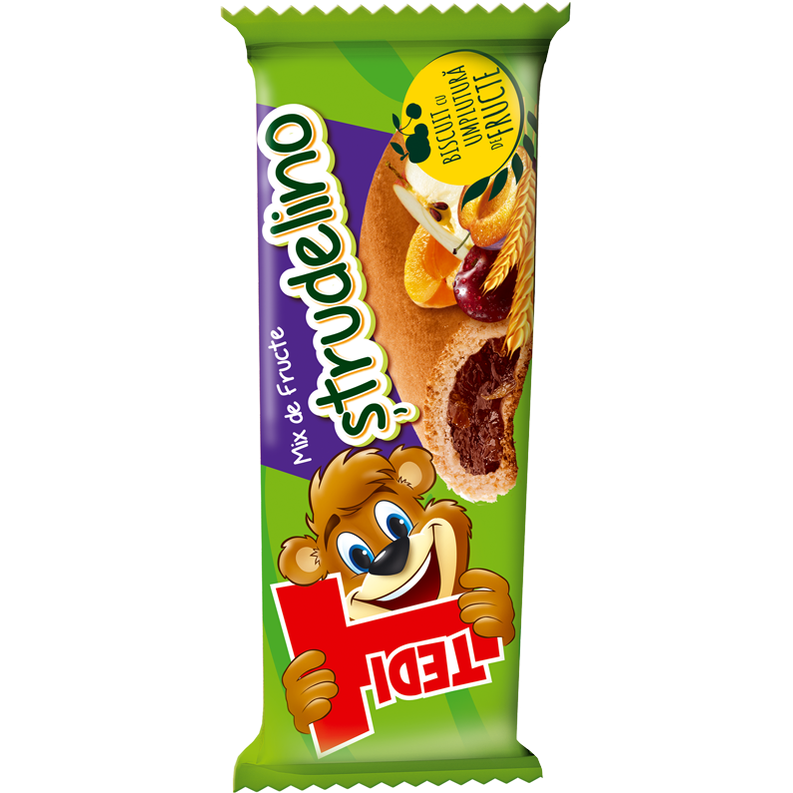 Tedi Strudelino 21Gr Fructe Mixte