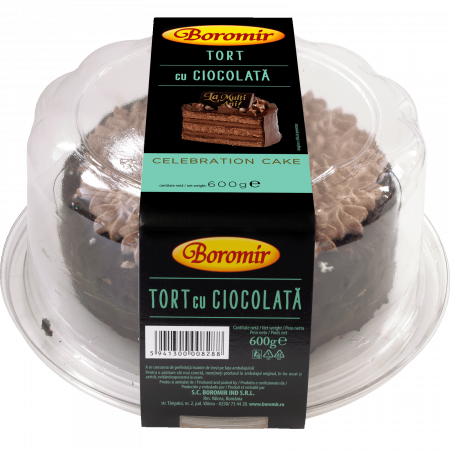 Tort Cremă Ciocolată 600Gr
