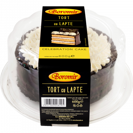 Tort Cremă Lapte 600Gr