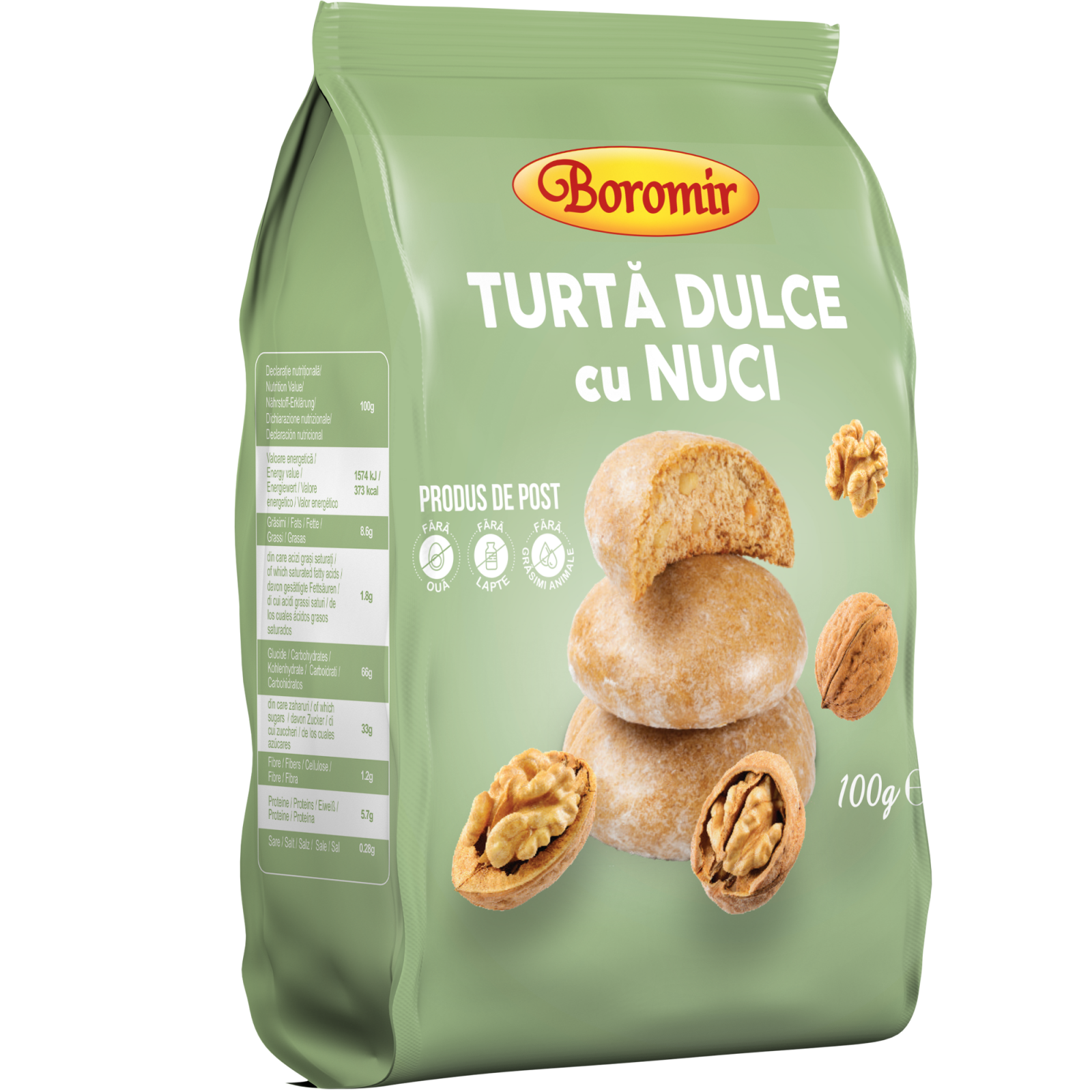 Turta Dulce Nuci 100Gr
