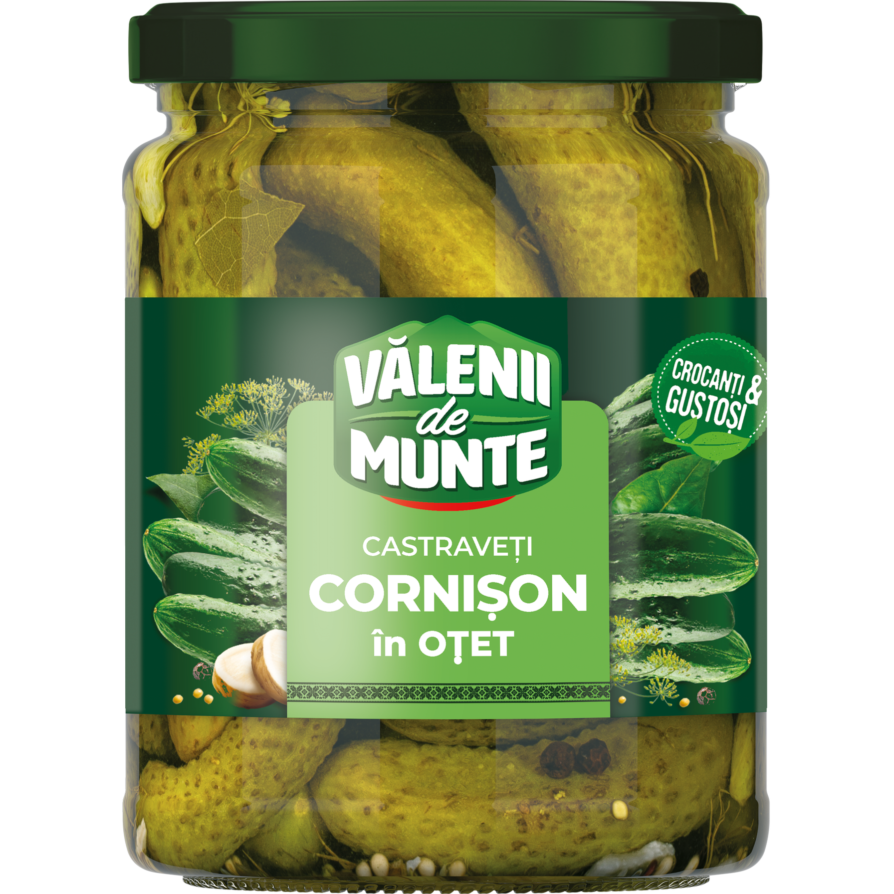 Valenii De Munte Castraveti In Otet 500Gr