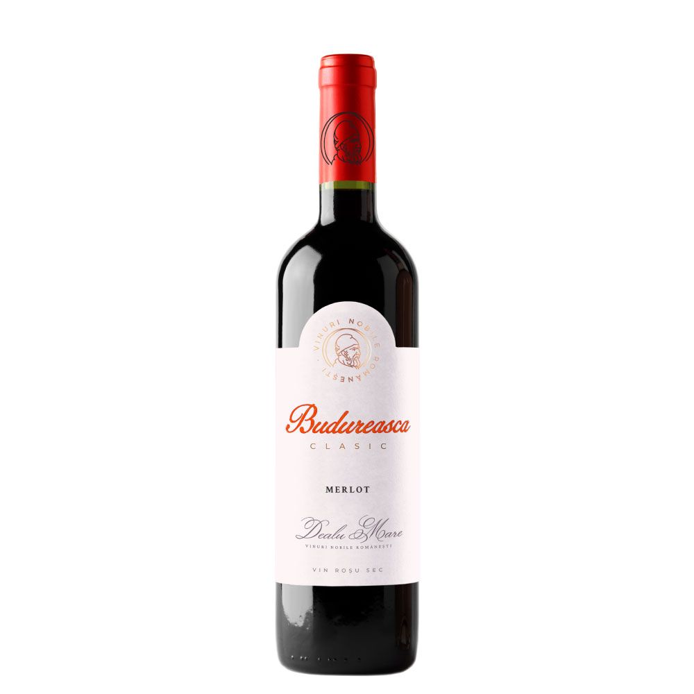 Vin Budureasca Merlot 0.75L Sec