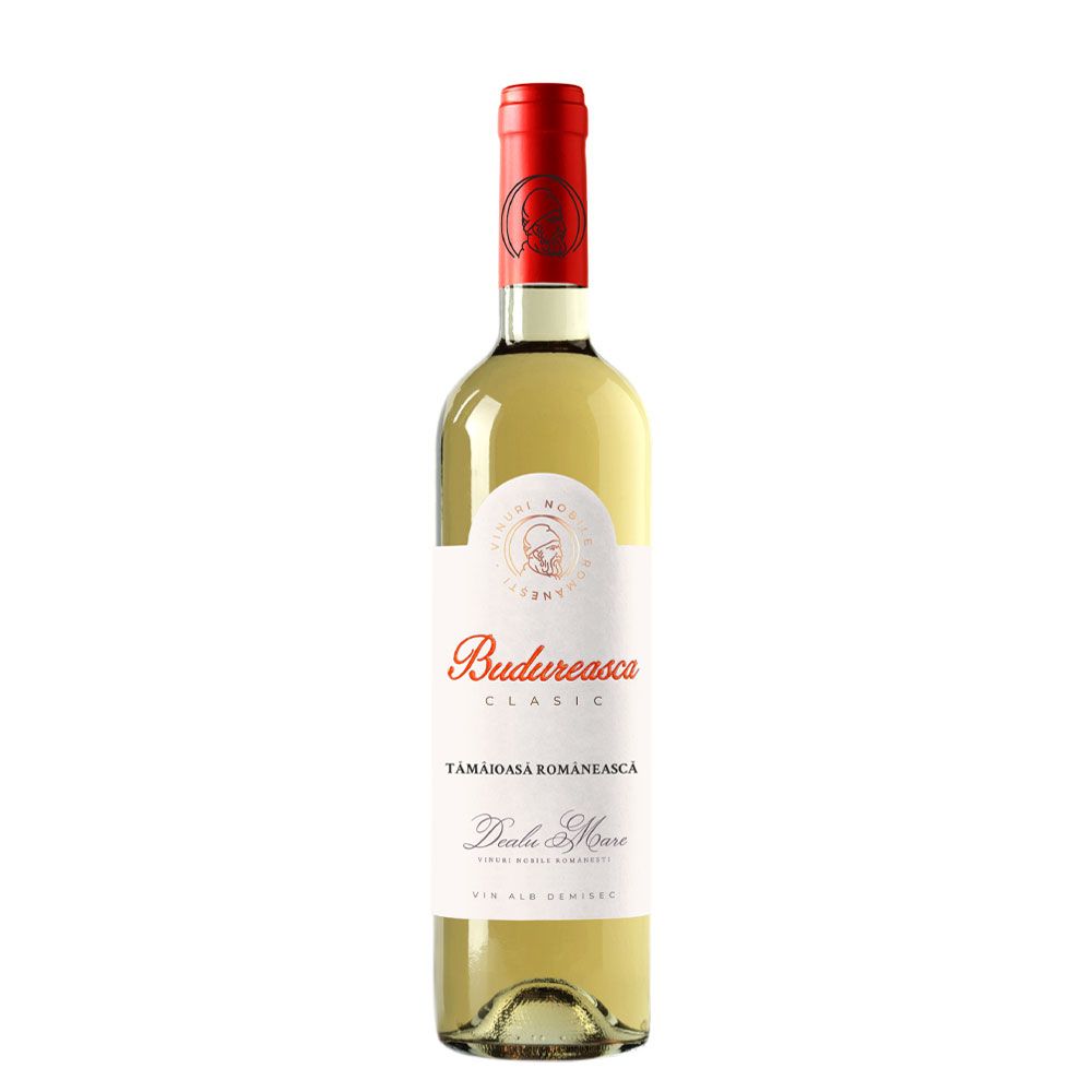 Vin Budureasca Tămâioasă Românească 0.75L Demisec