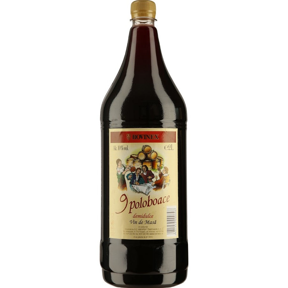 Vin 9 Poloboace Roșu 2L Demidulce