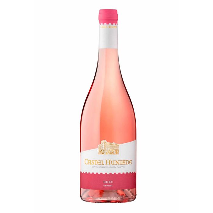 Vin Castel Huniade Roze 0.75L Demisec