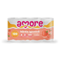 Amore Hârtie Igienică 3 Straturi Piersică