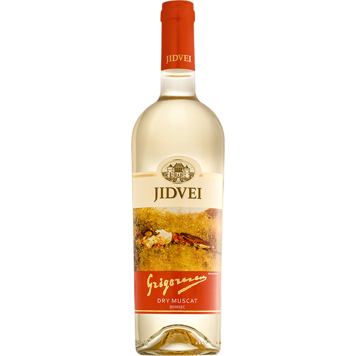 Vin Jidvei Grigorescu Dry Muscat 0.75L Demisec