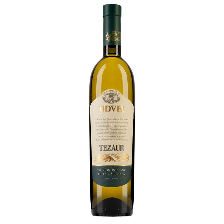 Vin Jidvei Tezaur Sauvignon + Fetească 0.75L Sec