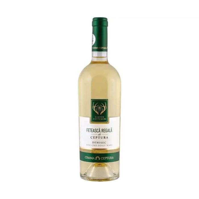 Vin Cervus Cepturum Fetească Regală Alb 0.75L Demisec
