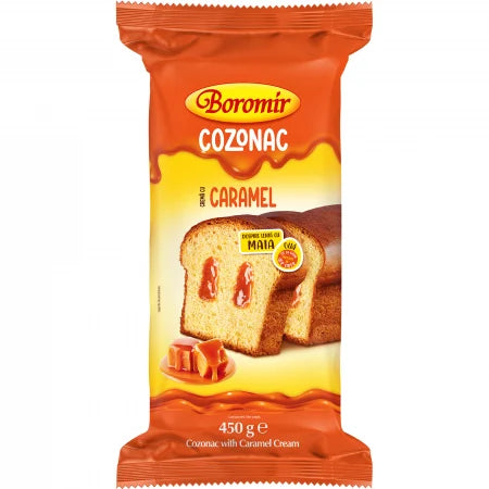 Cozonac Caramel 450Gr