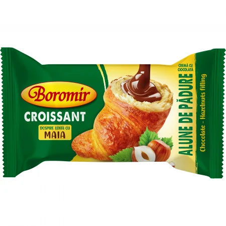 Croissant Ciocolată/Alune 60Gr/30Bax
