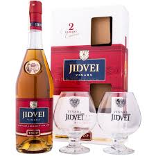 Coniac Jidvei V.S.O.P 0.7L + 2 Pahare