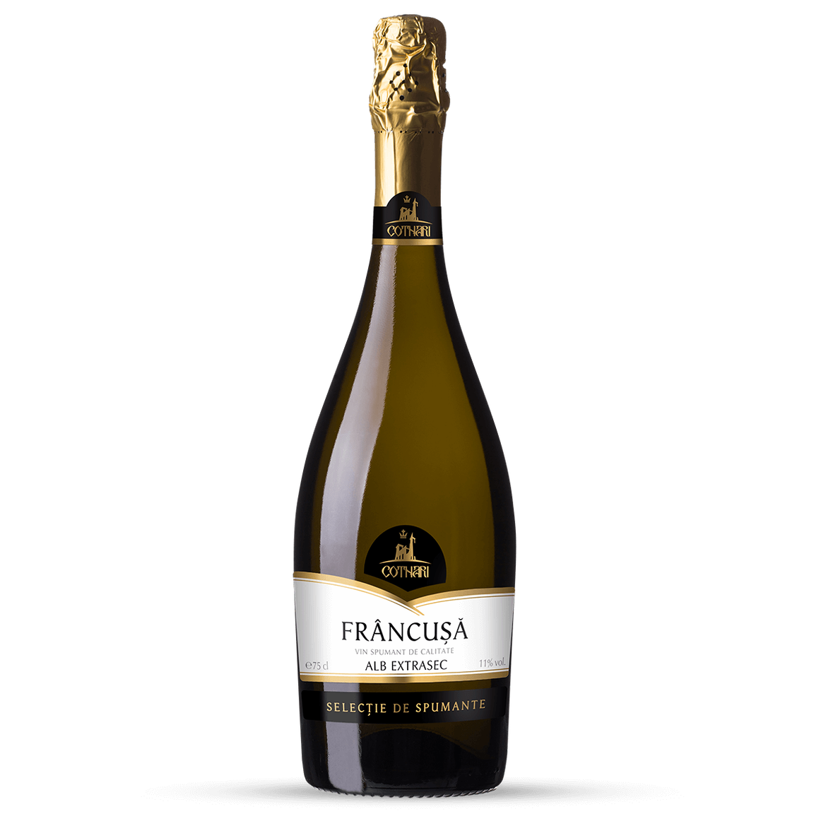 Vin Cotnari Spumant Frâncușă 0.75L Extra Sec
