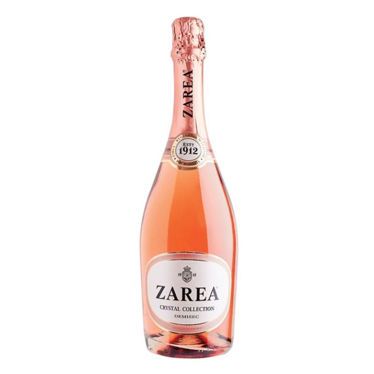 Spumant Zarea Crystal 0.75L Roze Demisec