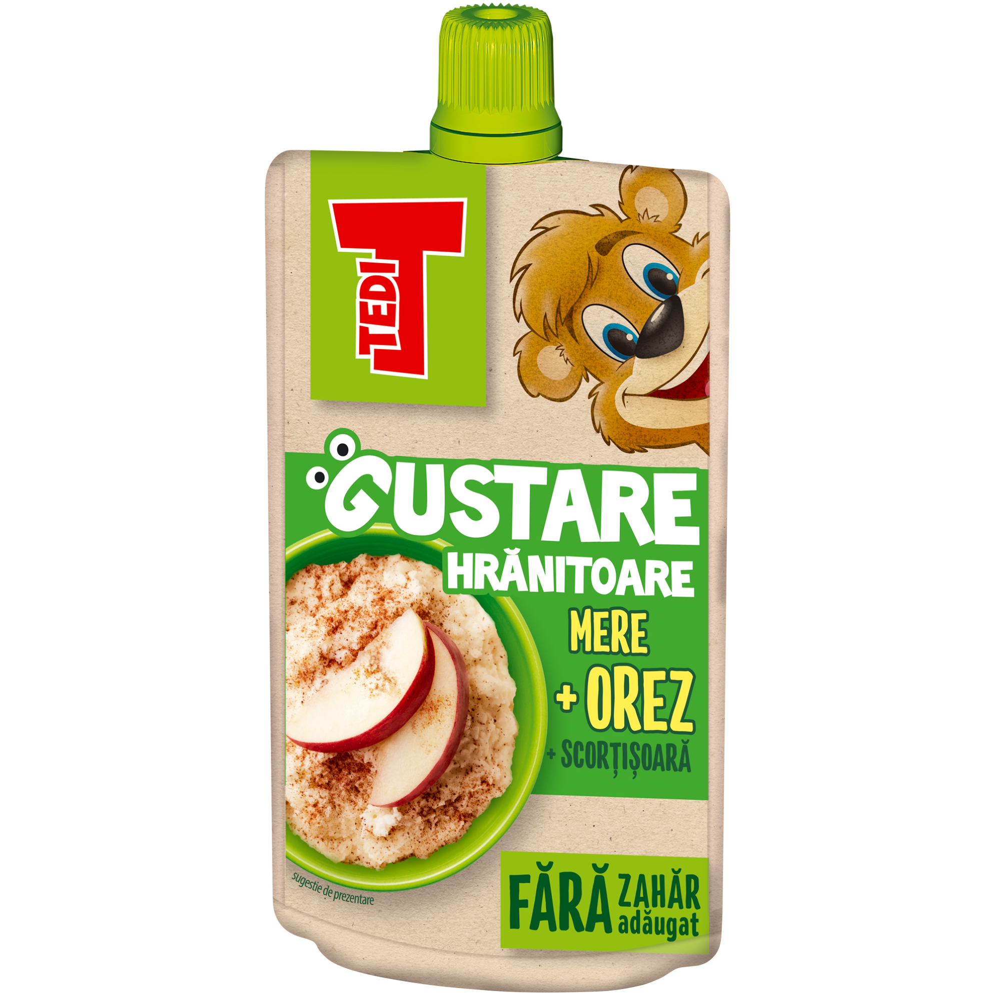 Tedi Gustare Hranitoare Orez, Mere si Scortisoara 100Gr