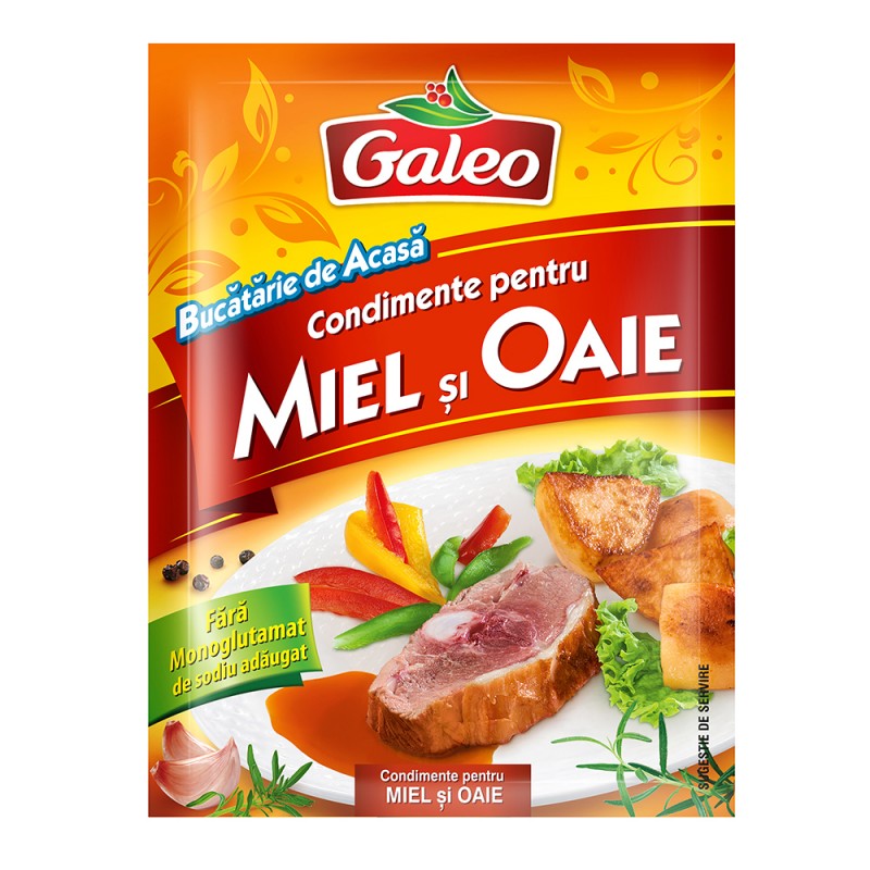 Galeo Condiment Carne Miel/Oaie 20G