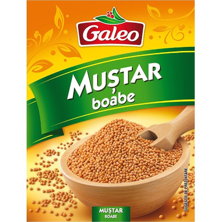 Galeo Mustar Alb Boabe 50Gr