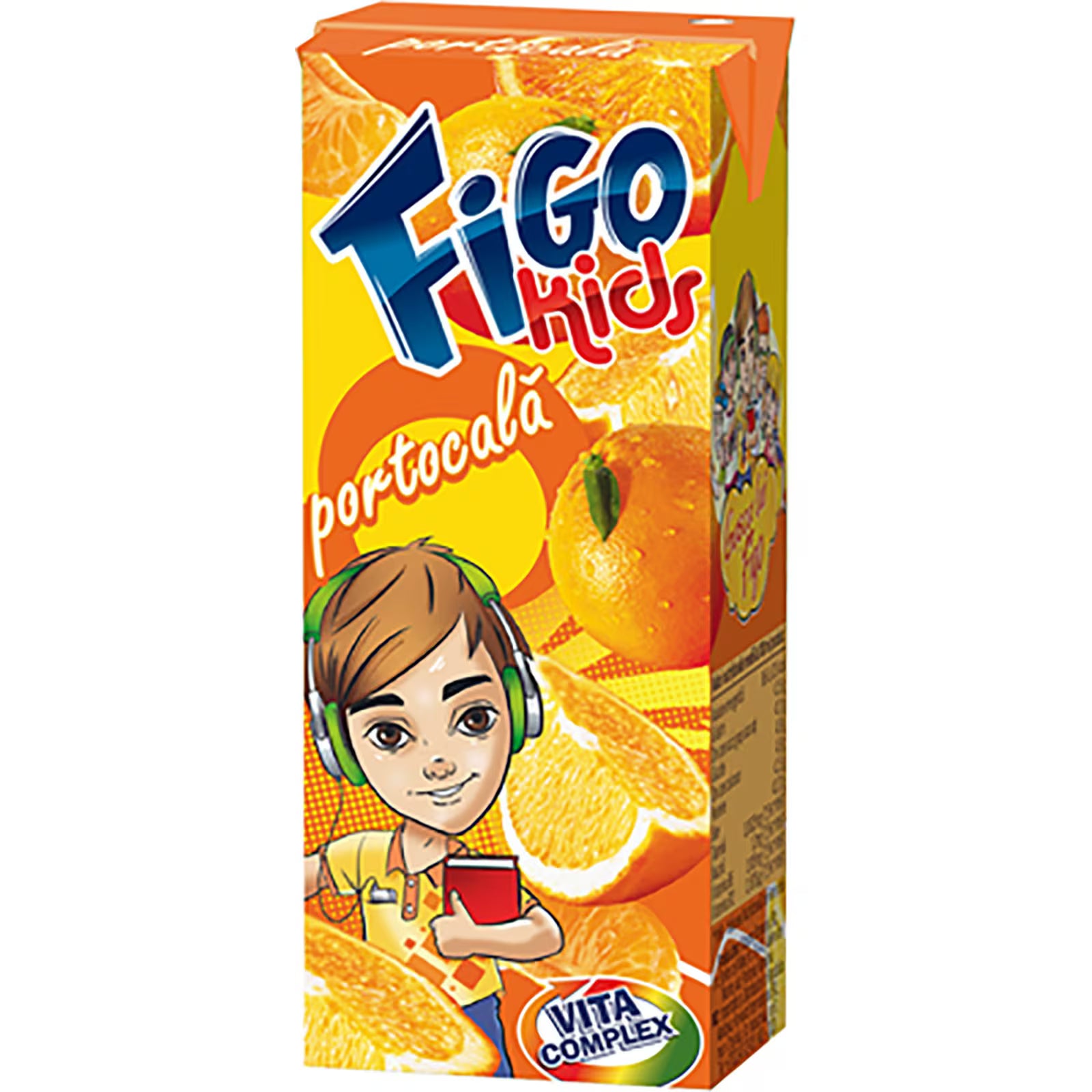 Figo Kids Portocale 0.2L