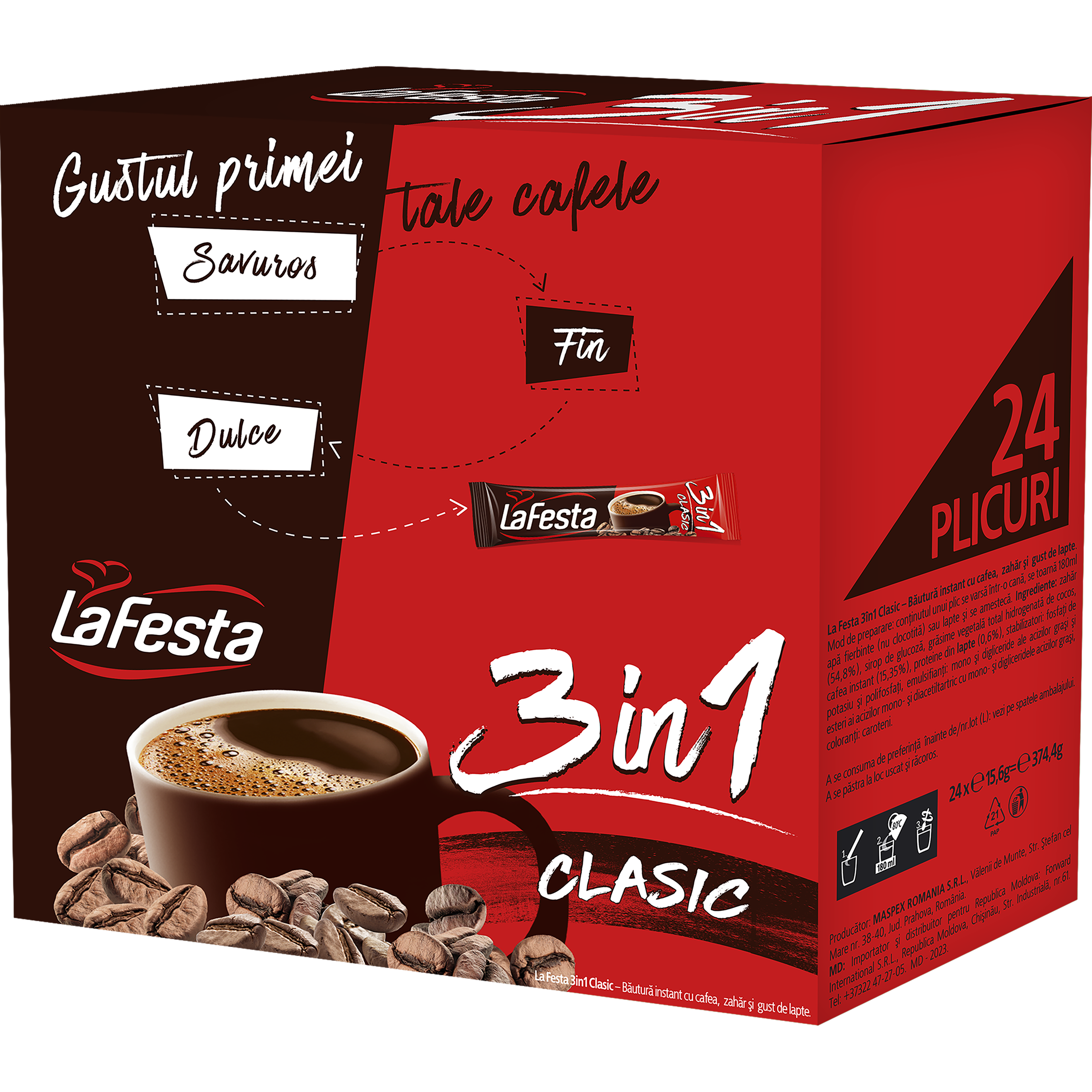 La Festa 3In1 Classic 15.6Gr