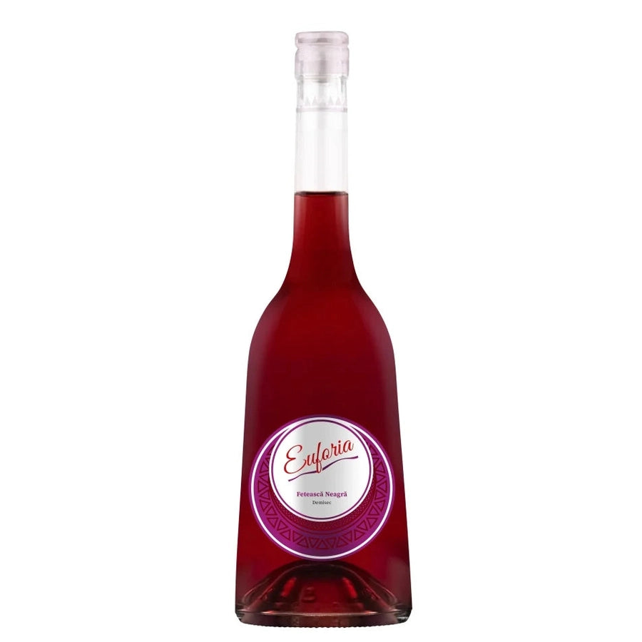 Vin Cotnari Euforia Fetească Neagră 0.75L Roșu Demisec