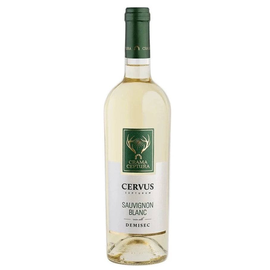 Vin Cervus Cepturum Muscat Alb 0.75L Demidulce