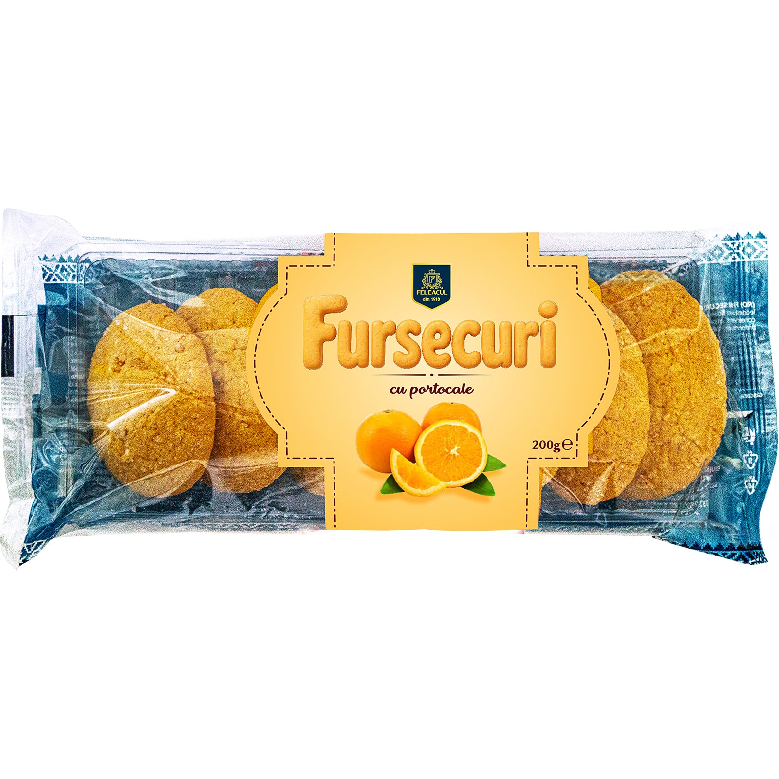 Fursecuri Boromir Cu Portocale 200Gr