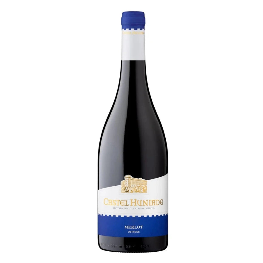 Vin Castel Huniade Merlot 0.75L Demisec