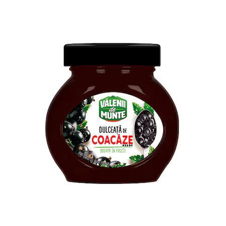 Valenii De Munte Dulceață Coacaze Negre 240Gr