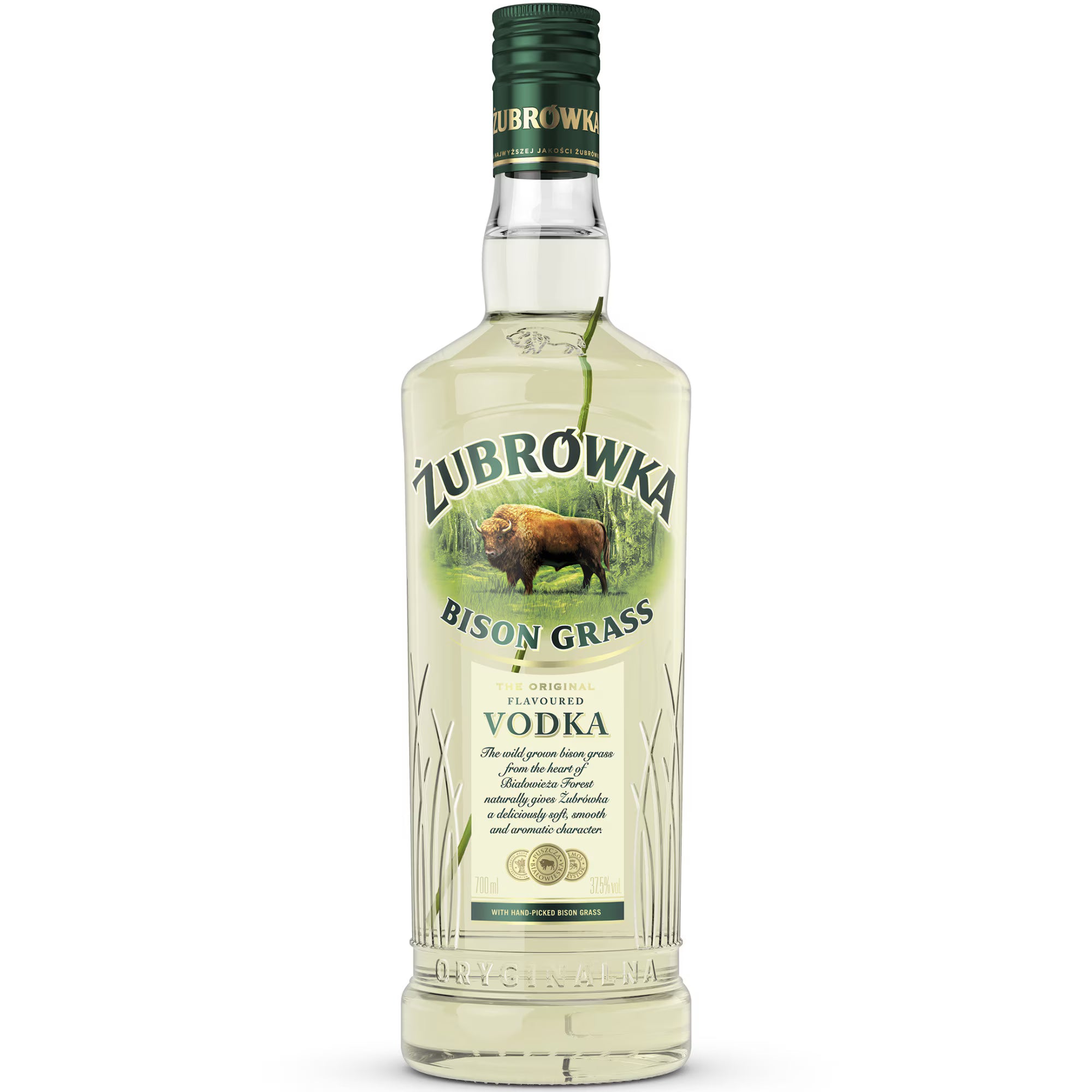 Vodka Zubrowka 0.7L Bison Grass 37.5%