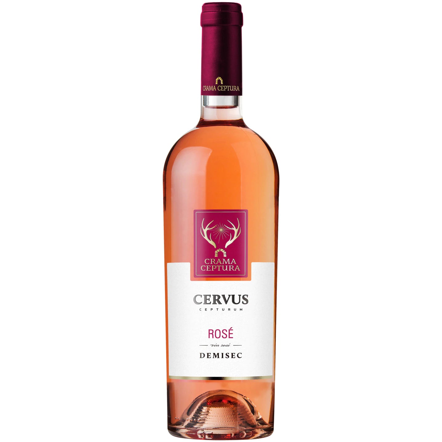 Vin Cervus Cepturum Roze 0.75L Demidulce