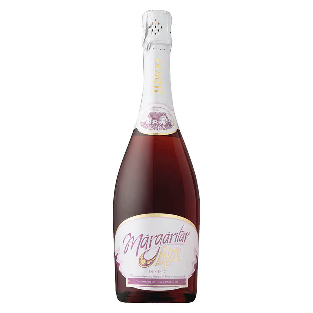 Vin Jidvei Spumant Margaritar 0.75L Roze Demisec