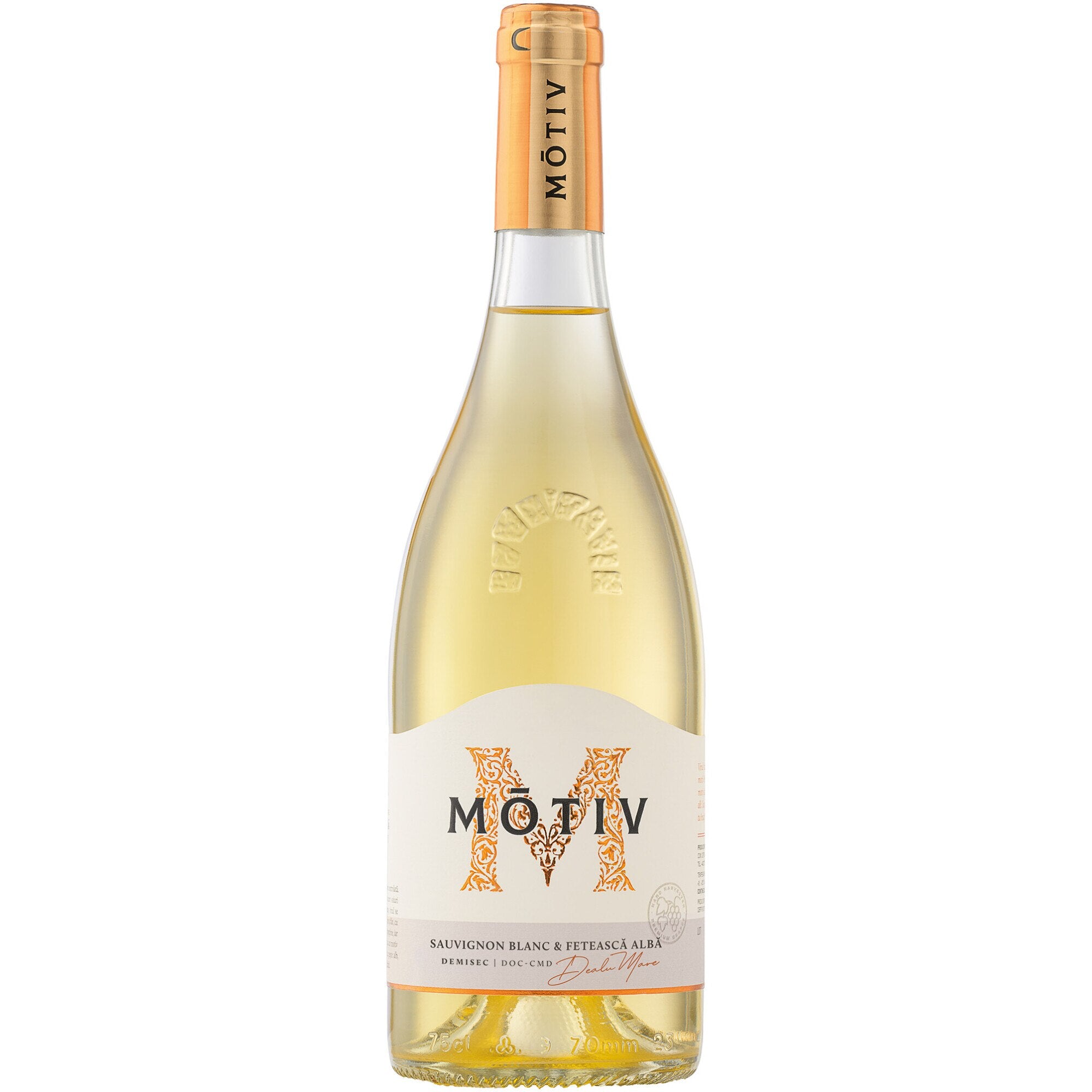 Vin Motiv Sauvignon Blanc&Fetească Albă Alb 0.75L Demisec
