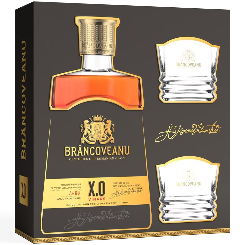 Vinars Brancoveanu 0.7L Xo + 2 Pahare