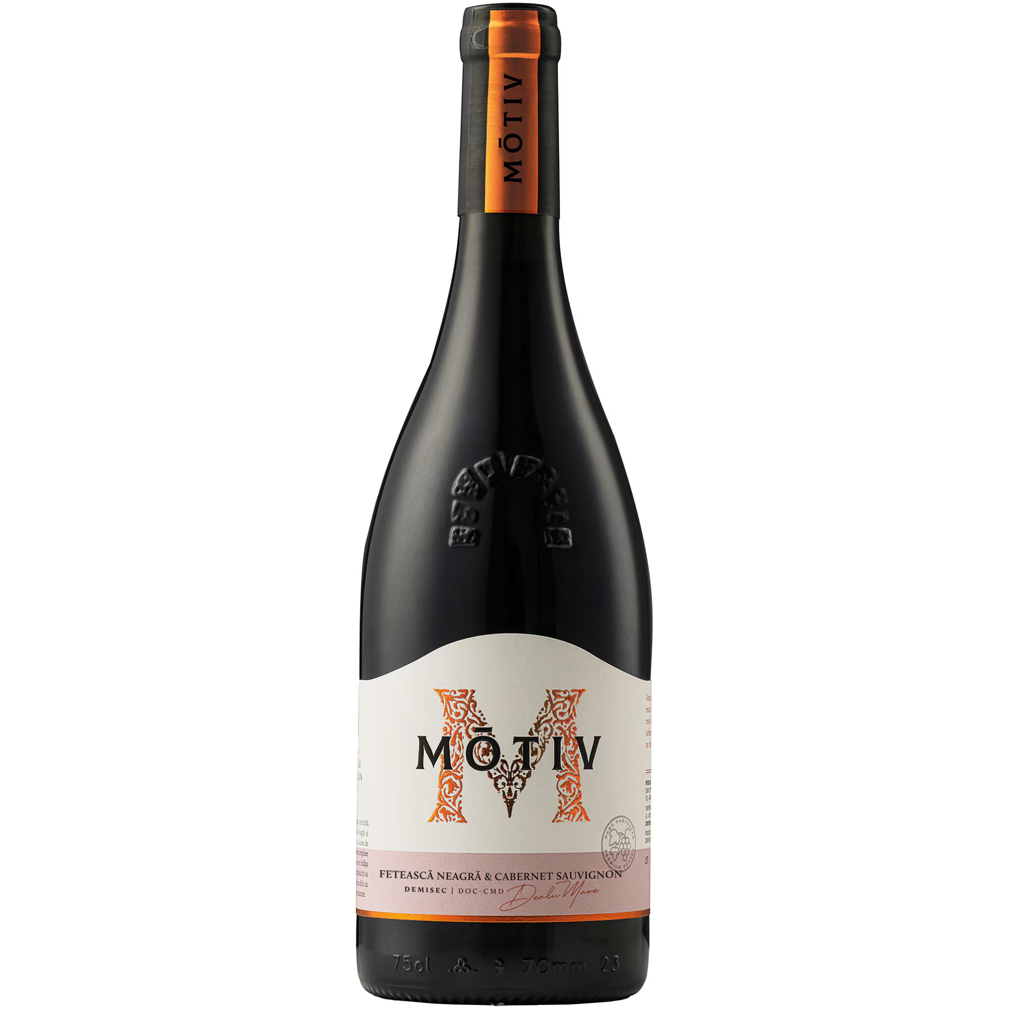 Vin Motiv Fetească Neagră&Cabernet Roșu 0.75L Demisec