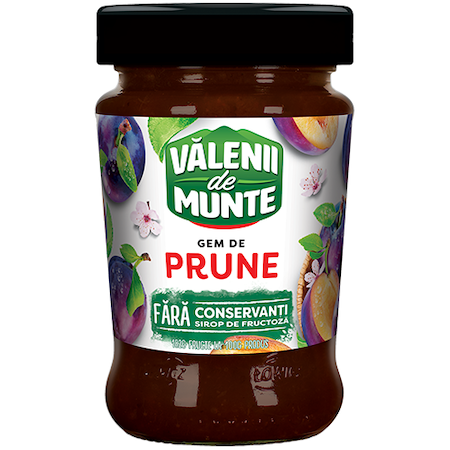Valenii De Munte Gem Prune 290Gr