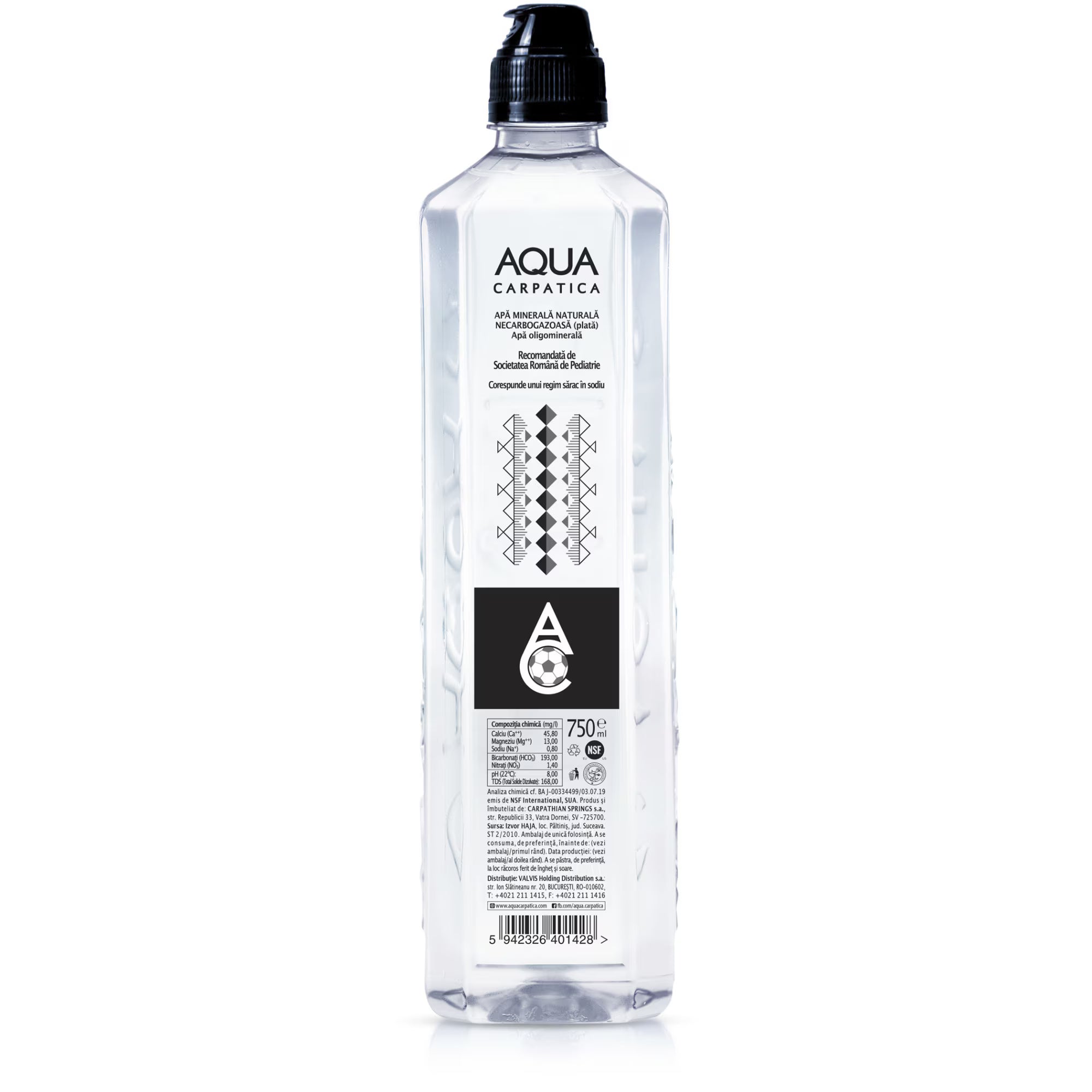 Aqua Carpatica 0.75L Sport