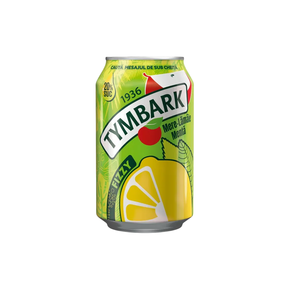 Tymbark Lămâie/Menta 0.33L Doză